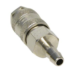 Snelkoppeling 1/4 inch slangdrager 9mm. 0684836