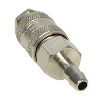 Snelkoppeling 1/4 inch slangdrager 9mm. 0684836