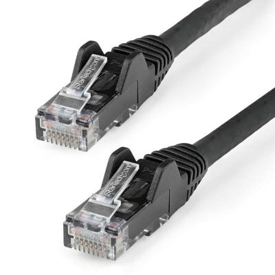 Stevige UTP-netwerkkabel categorie 6 Startech N6LPATCH10MBK 10 m