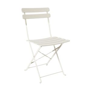Inklapbare bistrostoel Corfu - beige - 82x46.5x42 cm
