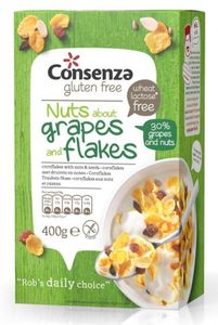 Consenza Cornflakes met Druiven en Noten