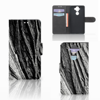 Book Style Case Nokia 8 Sirocco | Nokia 9 Boomschors Grijs - thumbnail