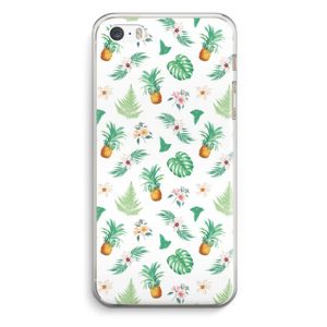 Ananas bladeren: iPhone 5 / 5S / SE Transparant Hoesje