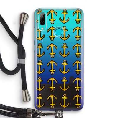 Musketon Anchor: Huawei P Smart (2019) Transparant Hoesje met koord
