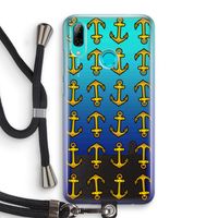 Musketon Anchor: Huawei P Smart (2019) Transparant Hoesje met koord