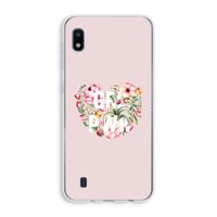 GRL PWR Flower: Samsung Galaxy A10 Transparant Hoesje