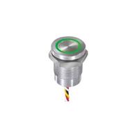 APEM CPB2210000NGSC CPB2210000NGSC Sensorschakelaar 12 V 0.2 A Continu Groen, Rood IP68, IP69K 1 stuk(s)