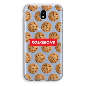 Koekerond: Samsung Galaxy J5 (2017) Transparant Hoesje