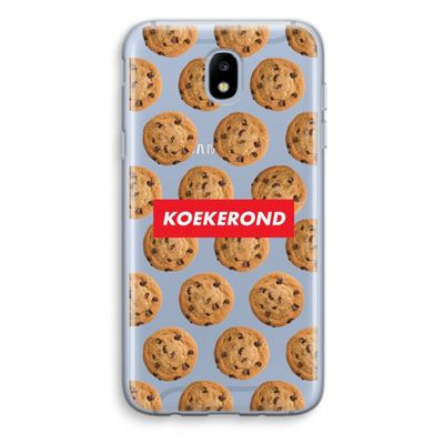 Koekerond: Samsung Galaxy J5 (2017) Transparant Hoesje