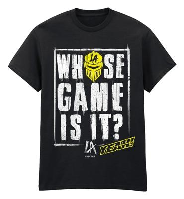 WWE T-Shirt Who's Game Is It Black