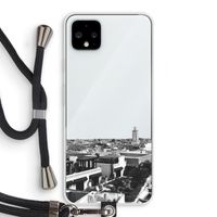 Marrakech Skyline : Pixel 4 XL Transparant Hoesje met koord