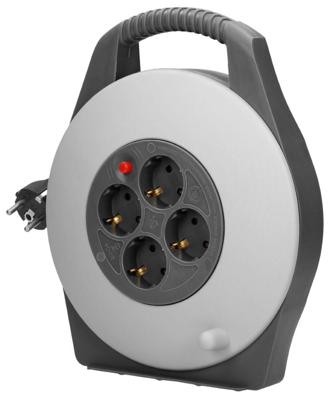 Enzo Virone kabelbox h05 3x1qmm grijs/zwart 10m - 1167211