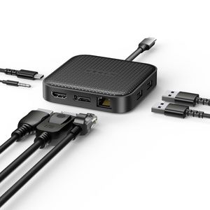 HYPER HyperDrive USB4 USB-C dockingstation Geschikt voor merk: Universeel USB-C Power Delivery