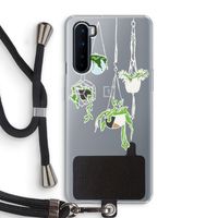 Hang In There: OnePlus Nord Transparant Hoesje met koord