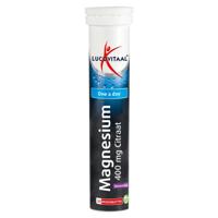 Lucovitaal Magnesium 400 mg Citraat Bosbessen 20Tabletten