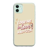 Pizza is the answer: iPhone 11 Transparant Hoesje