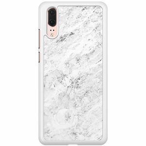 Huawei P20 hoesje - Marmer grijs