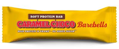 Barebells reep Soft Caramel Choco, 55 g, pak van 12 stuks