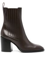 Aeyde bottines chelsea Nat 75 mm en cuir - Marron - thumbnail