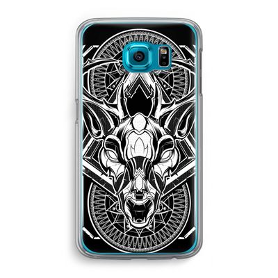 Oh Deer: Samsung Galaxy S6 Transparant Hoesje