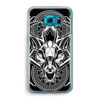 Oh Deer: Samsung Galaxy S6 Transparant Hoesje