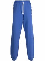 Marcelo Burlon County of Milan pantalon de jogging à logo brodé - Bleu