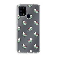Vogeltjes: Samsung Galaxy M31 Transparant Hoesje