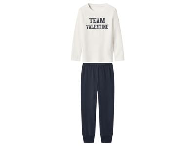 lupilu Kinder pyjama (Wit/donkerblauw, 110/116)