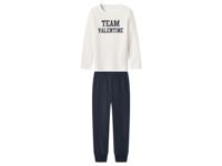 lupilu Kinder pyjama (Wit/donkerblauw, 98/104)