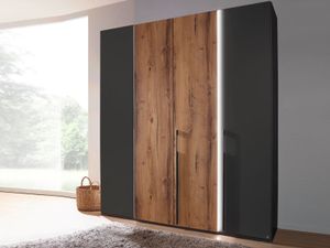 Kast VALOU 4 deuren grafiet/oak atlantic zonder led