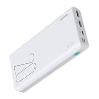 Romoss Sense 6+ 20000mAh Power Bank - 2x USB-A, USB-C - Wit - thumbnail