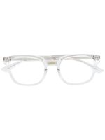 Gucci Eyewear lunettes de vue à monture rectangulaire - Blanc