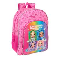 Schoolrugzak Rainbow High Shine Multicolour 33 x 42 x 14 cm