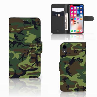 Apple iPhone Xr | Telefoon Hoesje | Army Dark