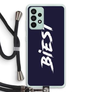 Biest: Samsung Galaxy A52s 5G Transparant Hoesje met koord