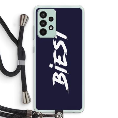 Biest: Samsung Galaxy A52s 5G Transparant Hoesje met koord