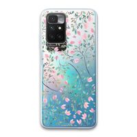 Sierlijke bloemen: Xiaomi Redmi 10 Transparant Hoesje