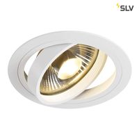 SLV New Tria Rond ES111 230V WIT inbouwspot