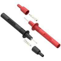 Electro PJP 411 Probe-set Bus 4 mm CAT II 1000 V, CAT III 1000 V Rood, Zwart 1 stuk(s) - thumbnail