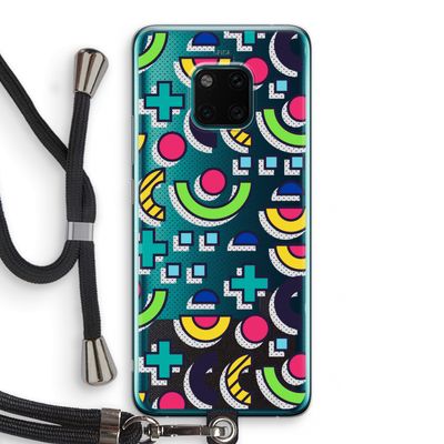 8-bit N°6: Huawei Mate 20 Pro Transparant Hoesje met koord