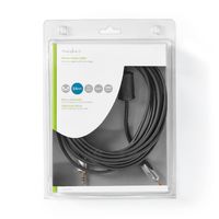 Stereo Audio Cable | 3.5 mm Male - 3.5 mm Male | 5.00 m | Anthracite - thumbnail