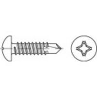 TOOLCRAFT 141407 Zelfborende schroef 2.9 mm 13 mm Kruiskop Phillips DIN 7504 Staal Galvanisch verzinkt 1000 stuk(s)