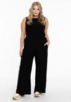 Yoek Extra wijde broek | Zwart | Maat 58/60