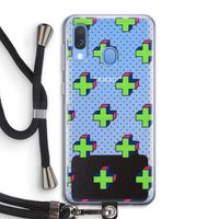 8-bit N°10: Samsung Galaxy A40 Transparant Hoesje met koord