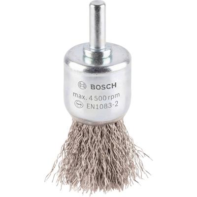 Bosch Accessories 2608622127 Penseelborstel, gegolfd, roestvrij, 0,3 mm, 25 mm, 4500 omw/min Schacht-Ø 6 mm 1 stuk(s)