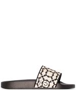 Ferragamo claquettes Groovy - Noir