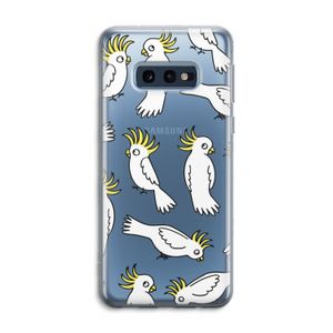 Papegaai: Samsung Galaxy S10e Transparant Hoesje