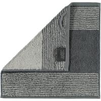 Cawö Cawö Two-Tone Gezichtsdoekje Leisteen 30x30