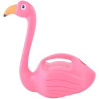 Esschert Design Gieter - flamingo - roze - 1,5 liter - kunststof