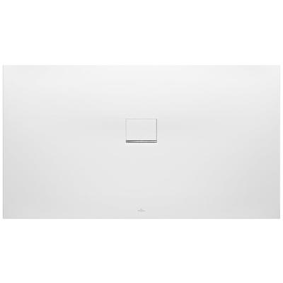 Villeroy & Boch Squaro Infinity Rechthoekige douchevloer - 1400 x 1000 x 40 mm - mat stone white (wit) udq1410sqi2iv-rw